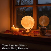 3D Printed Moon Lamp Touch Control Night Light