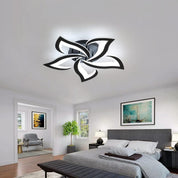 Modern Petal LED Ceiling Light – 60W Cool White Flush Mount Fixture