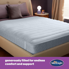 Deep Sleep Single Mattress Topper – Soft, Durable, Hypoallergenic & Easy Fit Straps