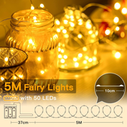 5m 50 LED Fairy Lights
