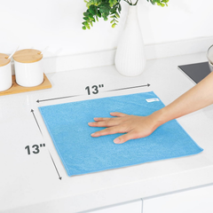 Microfiber Cleaning Cloth 2100 Series – Ultra Soft, Lint-Free & Reusable 33x33cm