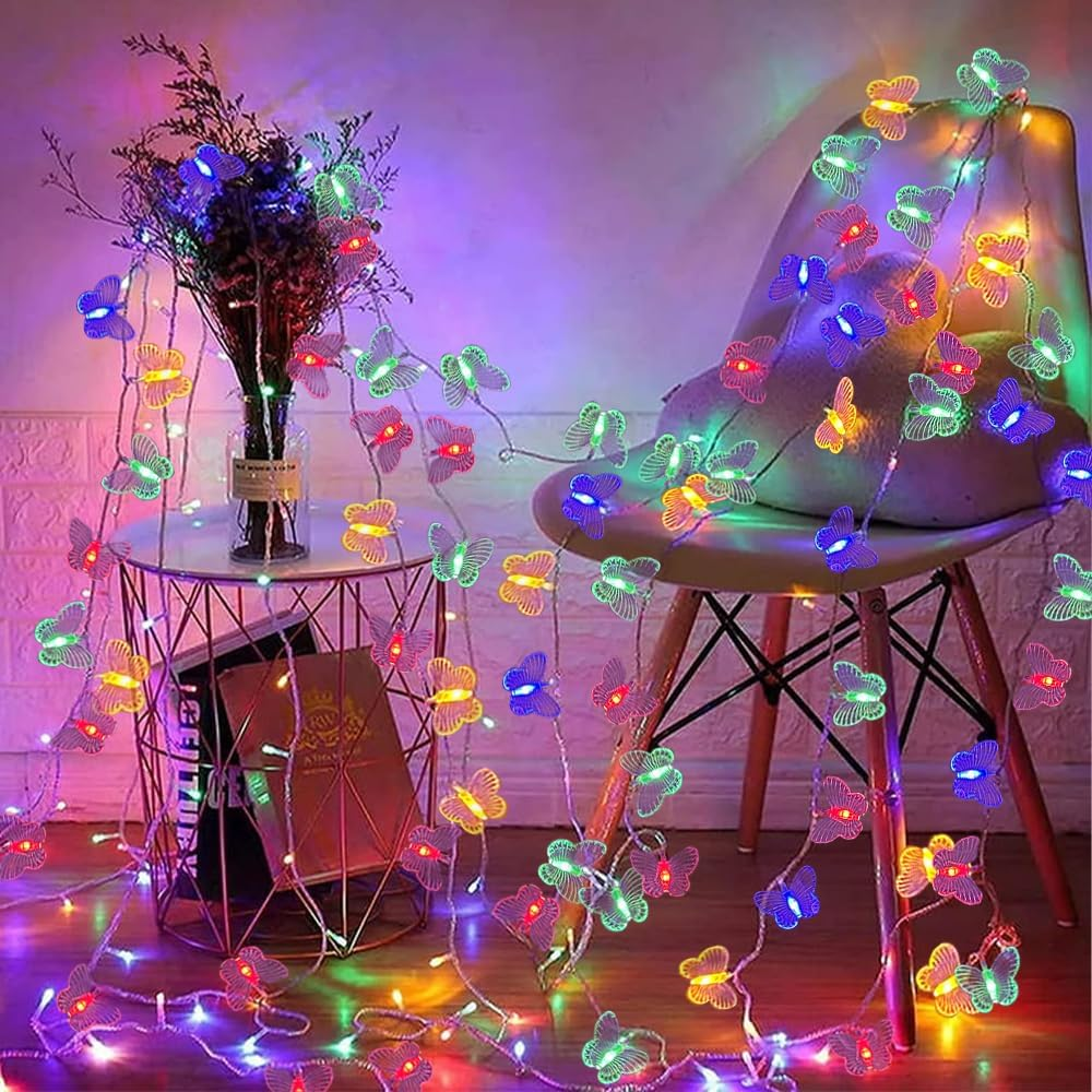 Butterfly Fairy String Lights