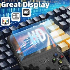 Retro Handheld Console 64GB with 20,000+ Games, 3.5” IPS Screen, Linux System