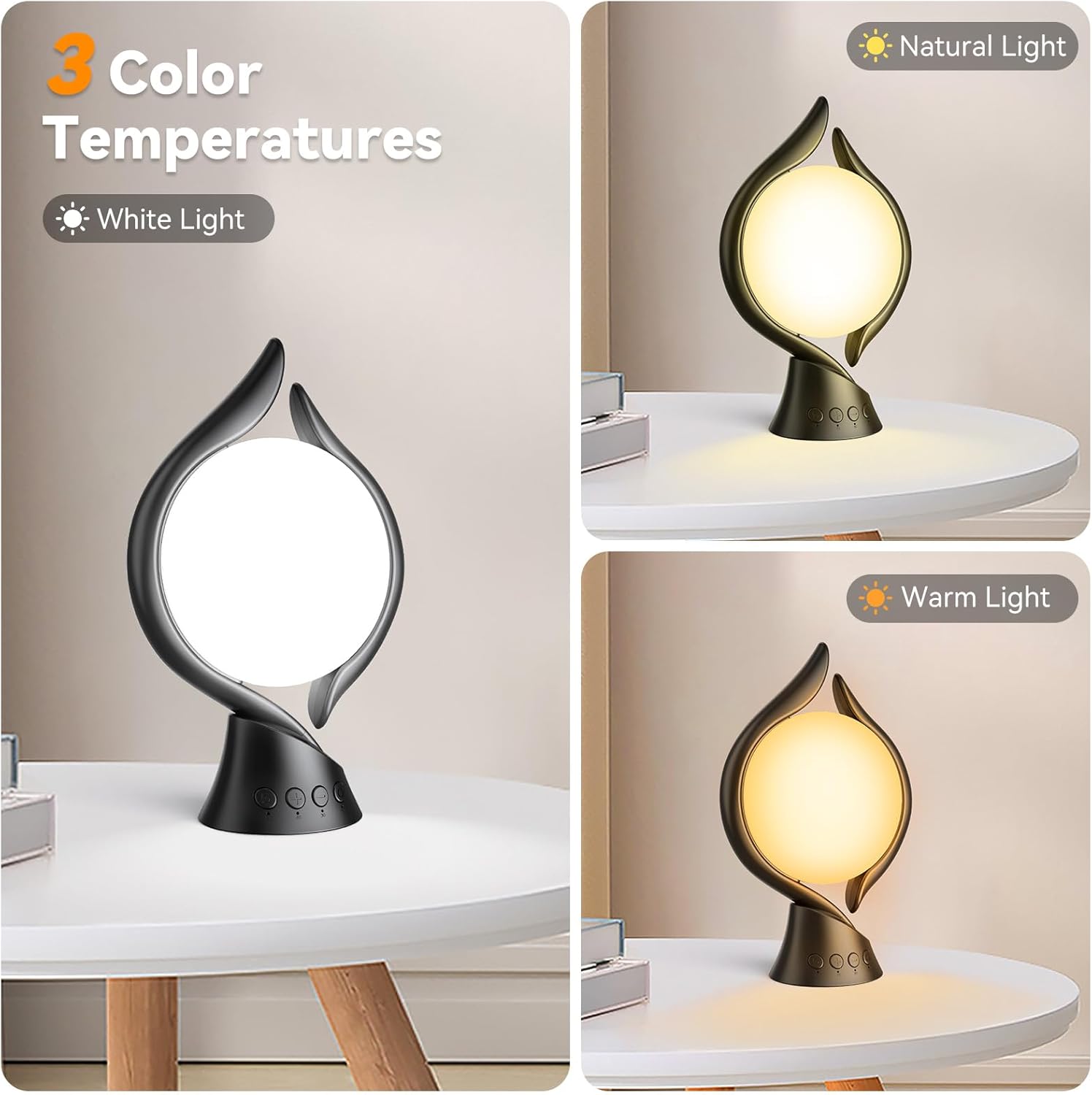 SAD Light Therapy Lamp – 10,000 Lux Sunlight with Adjustable Settings