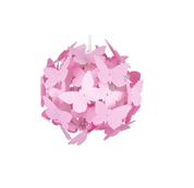 Modern Bright Pink Butterflies Ceiling Chandelier Lamp Shade | Pendant Lights, Home Décor & Improvement Essential