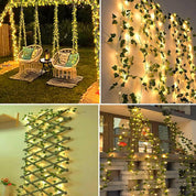 Solar Ivy String Lights – 100 LED Outdoor Garland
