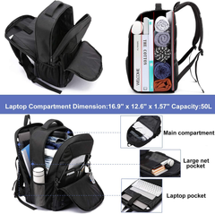 Extra Large 50L Laptop Backpack – 17