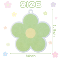 8PCS Cute Pink Car Air Fresheners – Hanging Scented Ornaments for Car & Home Décor