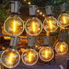 100FT Outdoor LED String Lights, Waterproof, 52 Bulbs