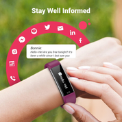 Fitness Tracker with Sleep Monitor, Step Counter, Waterproof Activity Watch