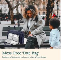 Baby Changing Bag – Stylish Mummy & Baby Maternity Bag for Girls or Boys