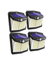 128 LED Solar Motion Lights – Outdoor Security (2 Pack)