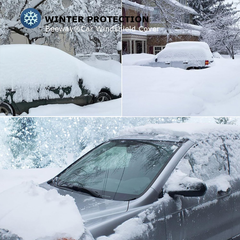Heavy-Duty Car Windshield Cover – All-Season Snow, Ice, Frost & Sun Protector for Cars & SUVs