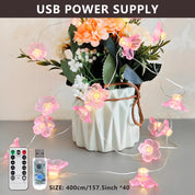 Cherry Blossom Fairy Lights 40 LEDs