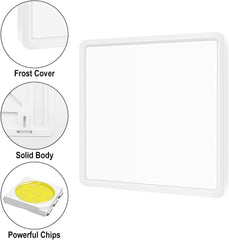 12 inch Square LED Ceiling Light, 18W  65000K Daylight Super Bright Ceiling Lights, 3200LM White Flush Mount LED Lamp