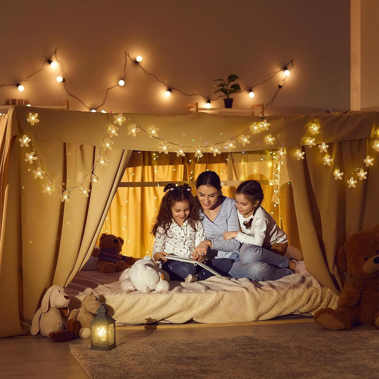 3M Cherry Blossom Fairy Lights – 20 Warm LEDs