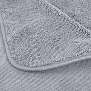 POLYTE Microfibre Bath Towels 4-Pack – Quick Dry, Lint-Free, 76x145cm, Grey