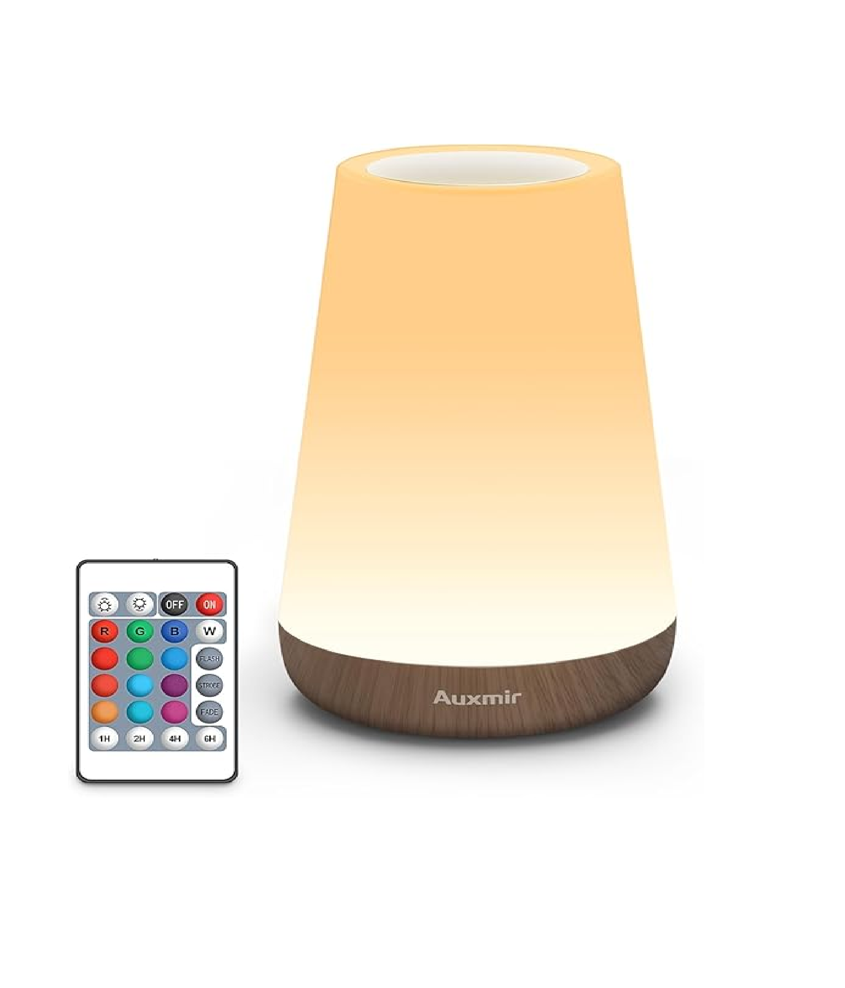 Touch LED Night Light with Remote and RGB Colours