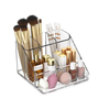 Makeup Organizer Tray – 6-Compartment Clear Acrylic Vanity & Cosmetic Storage