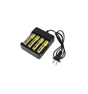 2/4 Slot Smart Battery Charger for 18650 Li-Ion Rechargeable Batteries Box