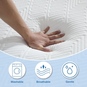 20cm Gel Memory Foam Mattress Single Bed – Medium Firm, Cooling & Pressure Relief