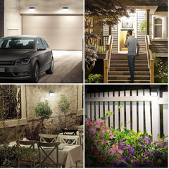 Solar Detection Security Lights 4 Pack