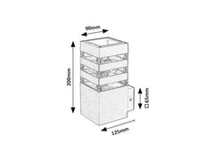 Stylish Square LED Wall Sconce