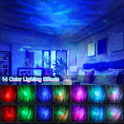 LED Galaxy Projector with Remote, Timer & Aurora Lights