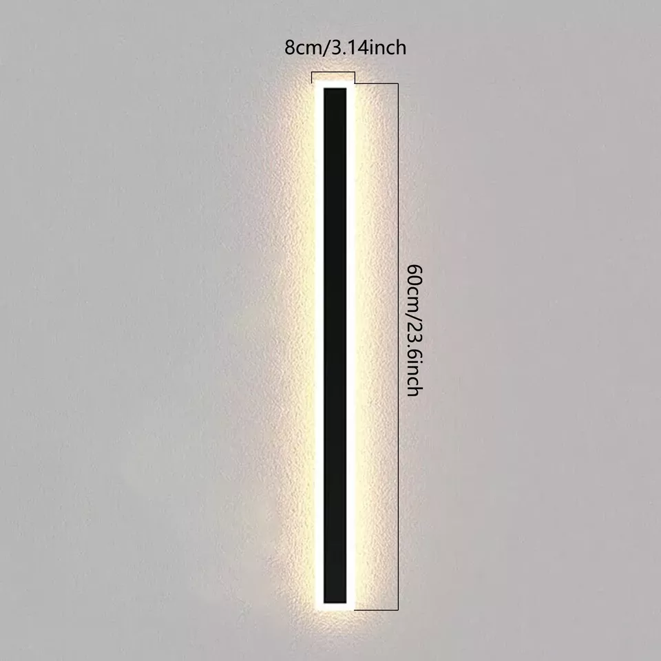 Modern Waterproof LED Wall Light – Indoor & Outdoor