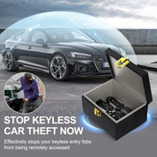 Car Key Signal Blocking Box – RFID Keyless Entry Anti-Theft Protector Case for Car Security