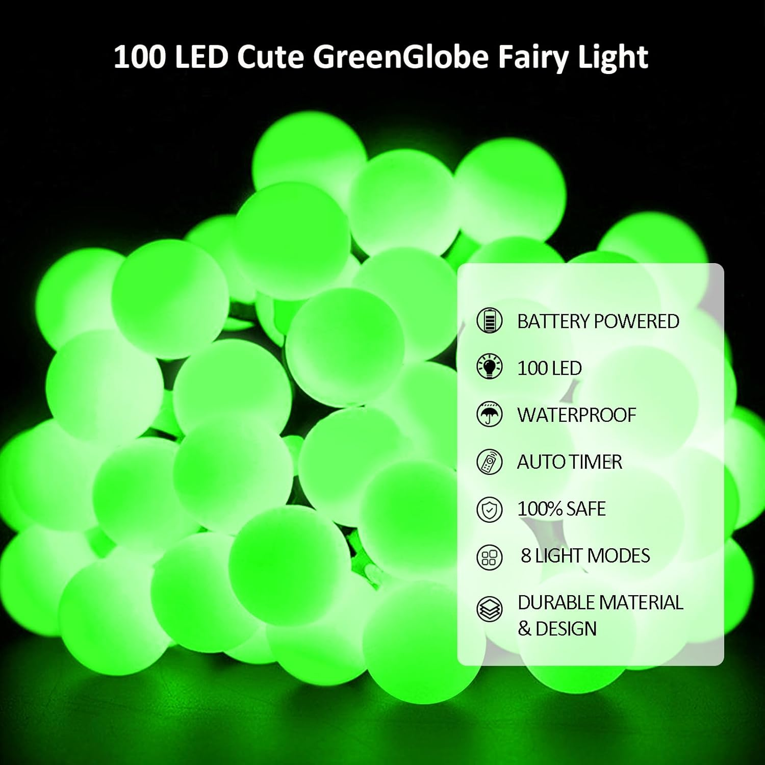 Outdoor  Globe Fairy lights