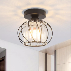 Modern Chandelier for Living Room, LED Chrome Pendant Lights for Dining Room, Bedroom, Restaurant