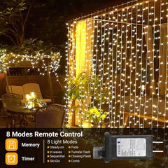 Outdoor Globe Fairy Lights 33ft