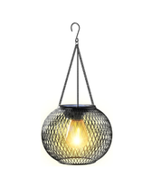 2 Pack Solar Lanterns – Waterproof Hanging Garden Lights