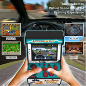 Mini Arcade Machine with 156 Built-In 16-Bit Games, 2.8" Colour Screen & Joystick