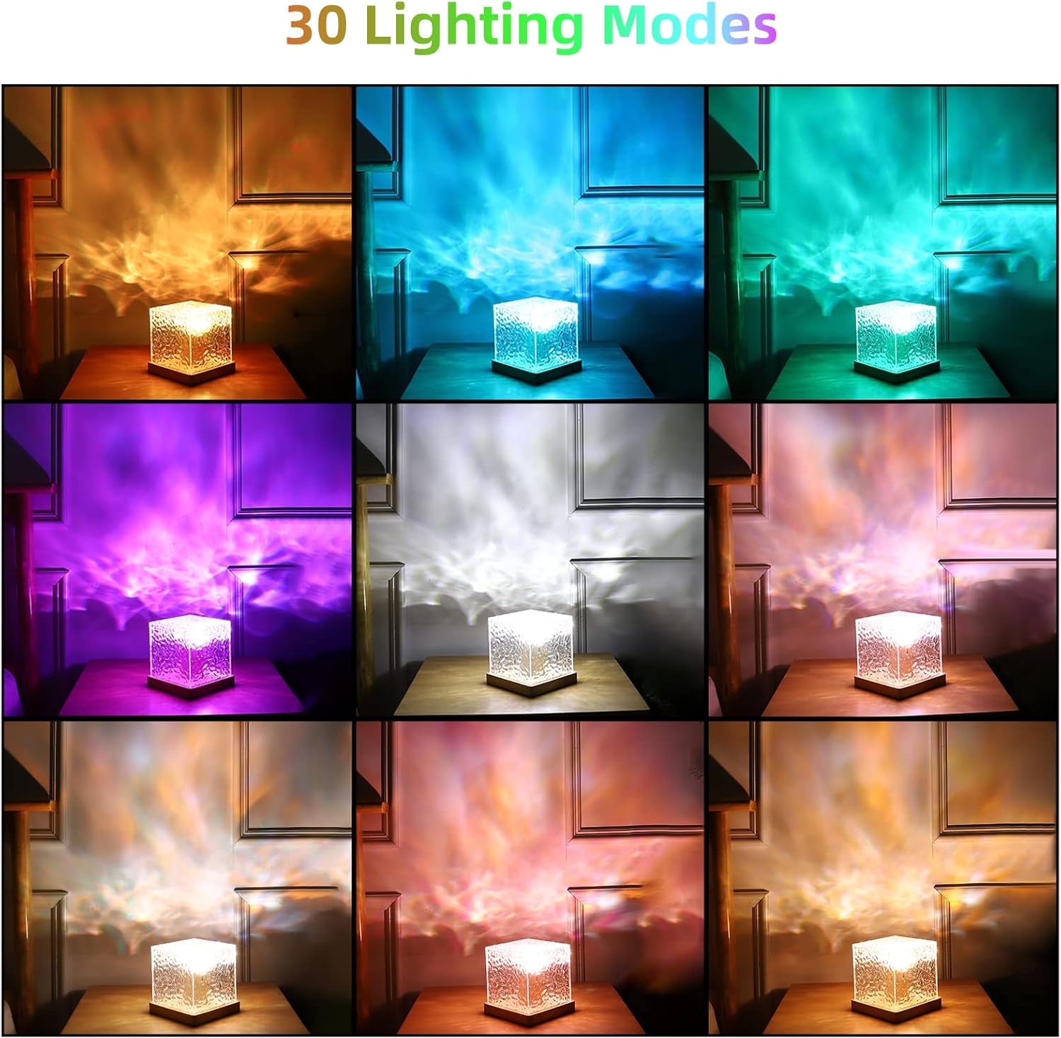 Galaxy Projector Light with 16 Colors & Star Effects