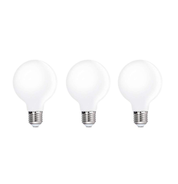 G80 E27 LED Bulb 5W 220V Cool White Glass Light, Energy Saving Decorative Globe Lamp for Home and Office