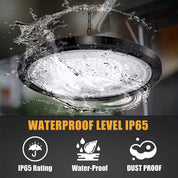 6x 500W UFO LED High Bay Light Industrial Warehouse Factory Workshop Lights