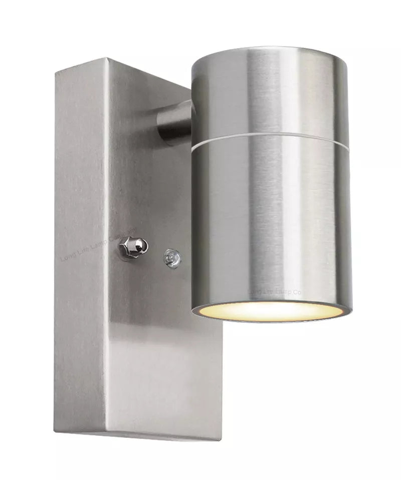 Modern Stainless Steel Outdoor Garden Wall Down Light, GU10 Base