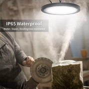 6x 500W UFO LED High Bay Light Industrial Warehouse Factory Workshop Lights