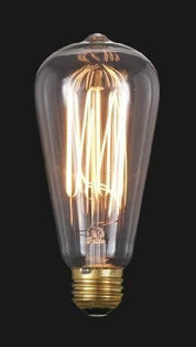 2 Pack ST48 Filament Bulbs 40W E27