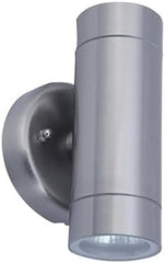 Outdoor Wall Up & Down Light, Stainless Steel, GU10