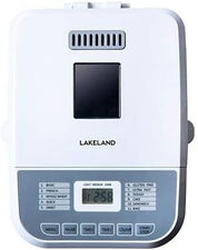 Lakeland Compact 1lb Daily Loaf Bread Maker – White | Easy Homemade Bread Machine with Simple Controls & Quick Bake Settings
