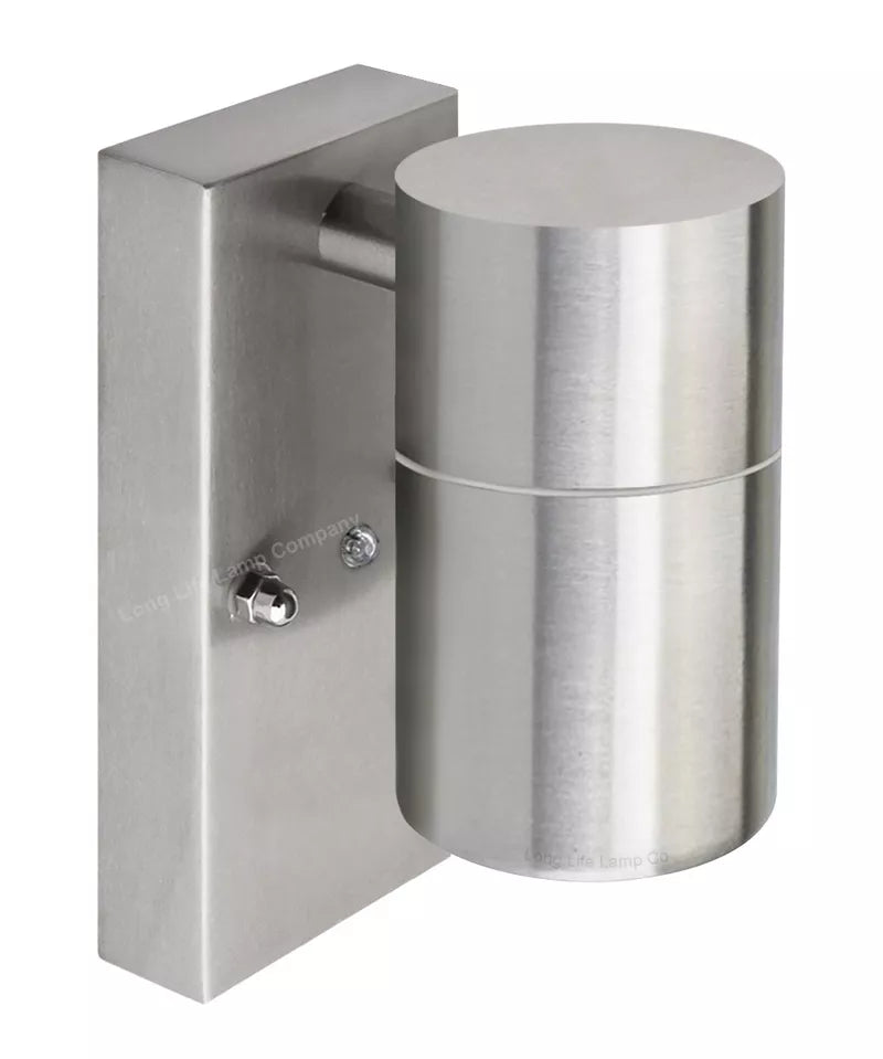 Modern Stainless Steel Outdoor Garden Wall Down Light, GU10 Base