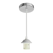 Pendant Light Fitting Set with E27 Holder, Ceiling Rose & Hanging Suspension Kit