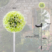 4 Pack Colorful Garden Lights