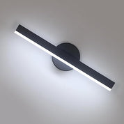 300° Rotating LED Wall Light, 12W Warm Light, Black