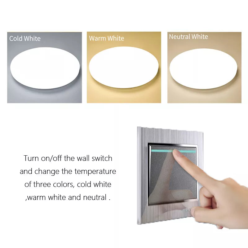 48W LED Ceiling Light Panel Down Lights Bedroom Kitchen Living Room Corridor Lamp