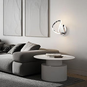 12W Halo LED Wall Light, Polished Chrome, 680 Lumens