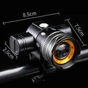 LED Mountain Bike Lights Rechargeable 50000LM Bicycle Torch Front &Rear Lamp Set